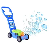 Przyjazne dziecięce kolory na obudowie kosiarki do baniek