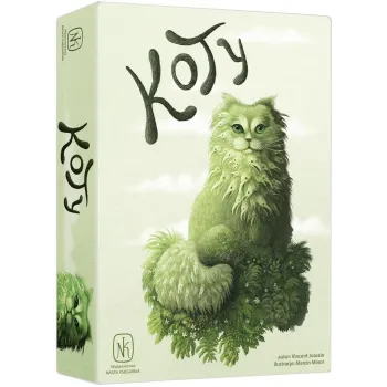 planszowa gra Koty z kolorową ilustracją magicznego świata snów