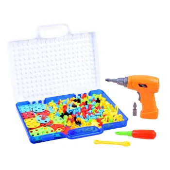 pudełko prezentowe z atrakcyjną grafiką zestawu klocków