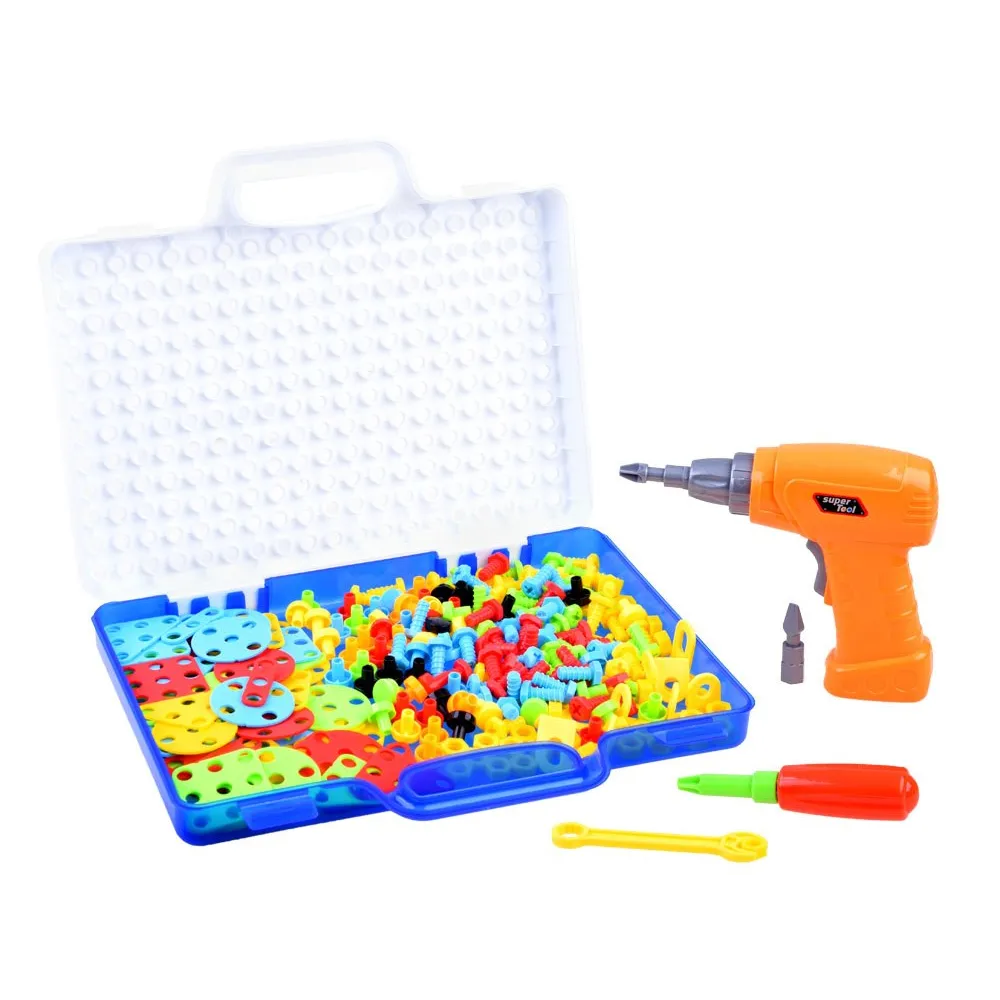 pudełko prezentowe z atrakcyjną grafiką zestawu klocków