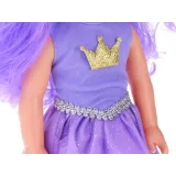 Królowa Fioletu pozująca z szerokim uśmiechem