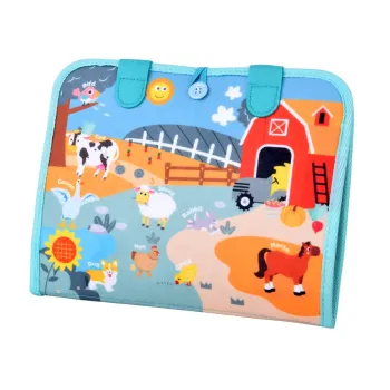 Książka manipulacyjna Montessori - 28 sensorycznych aktywności ZA5943