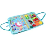 Strona z puzzlami, cyframi i znakami matematycznymi z rzepami