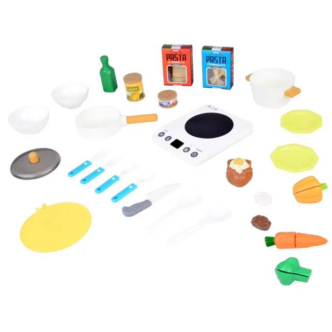 interaktywna kuchenka indukcyjna z panelem sterowania z przodu