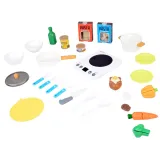 interaktywna kuchenka indukcyjna z panelem sterowania z przodu