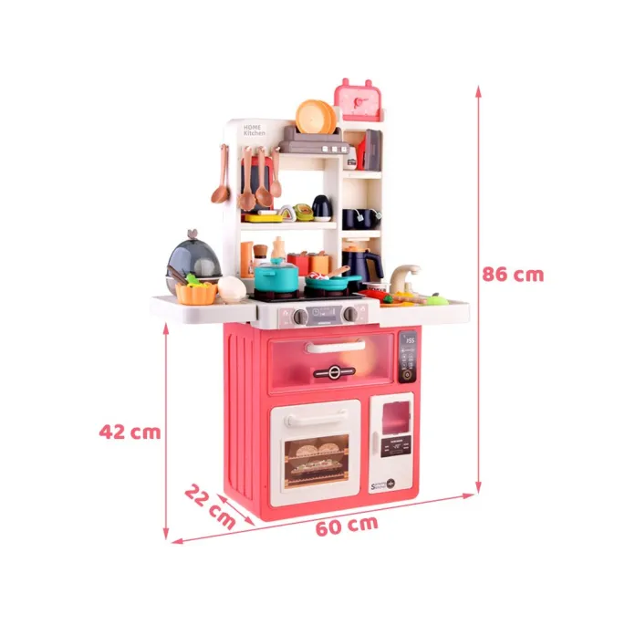 zabawka kuchnia z efektem pary podczas gotowania