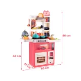 zabawka kuchnia z efektem pary podczas gotowania