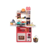 panel centralny kuchni z podświetlanymi przyciskami