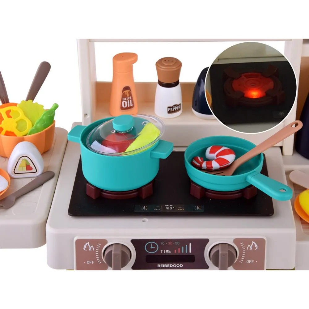 kredowa tablica na menu przy kuchence