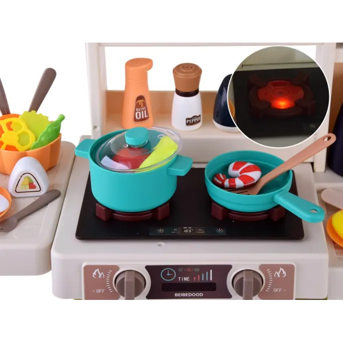 kredowa tablica na menu przy kuchence