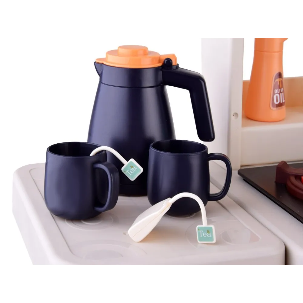 zbliżenie na płytę kuchenną z czerwonym podświetleniem palników