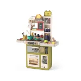 realistyczny okap z efektami dźwiękowymi i świetlnymi nad kuchnią