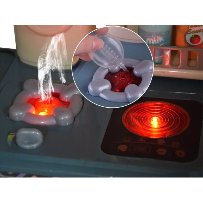 zbliżenie na zlewozmywak z obiegiem zamkniętym wody