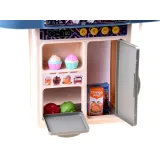 zbliżenie na ekspres do kawy na kapsułki w kuchni zabawkowej