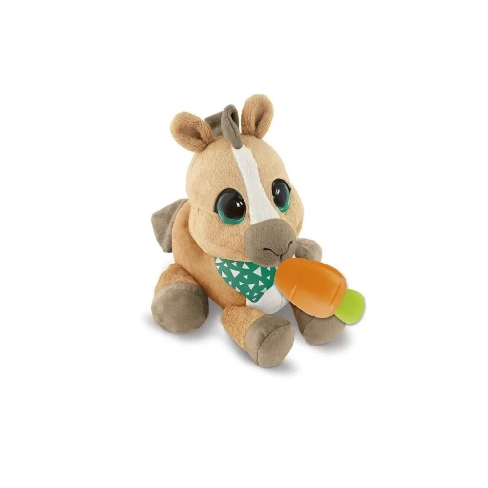 pluszowy kucyk interaktywny z akcesoriami, widok produktu na tle białym