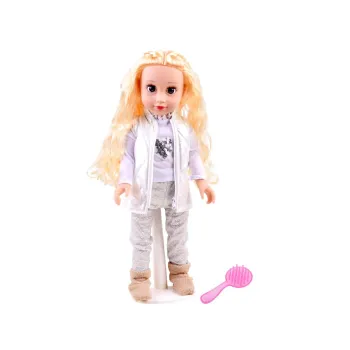 Lalka Adrianna elegantka ze stoku 45 cm ZA3892