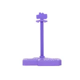 Szczegółowe zdjęcie złotych dodatków i torebki w kształcie diamentu