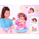 zestaw z akcesoriami: lody, pączek, kubeczek i pojemniczek