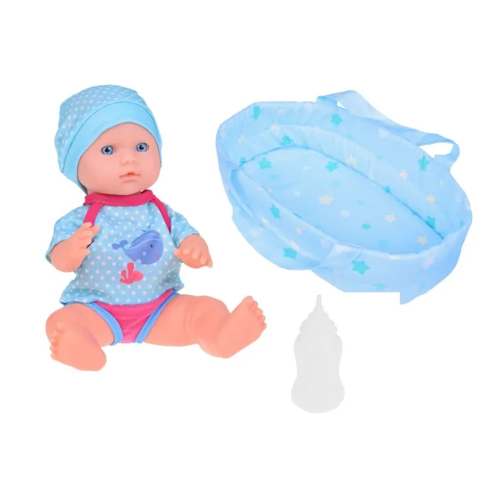 Wytrzymałe nosidełko z przyszytymi paskami na ramię do noszenia lalki