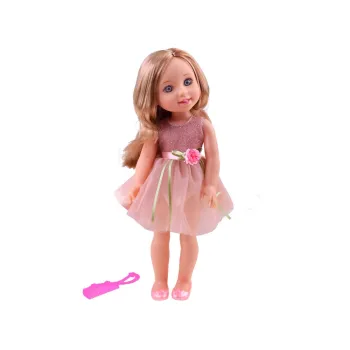 Lalka w sukience koktajlowej 36cm laleczka ZA4429