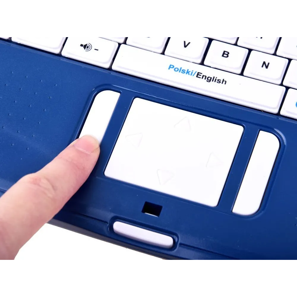 Klawisze funkcyjne z widocznymi polskimi i angielskimi oznaczeniami