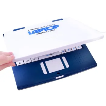 Panel sterowania i przyciski kierunkowe laptopa dziecięcego