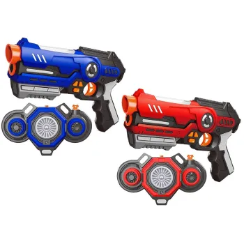 detal ruchomej rękojeści przeładowania pistoletu laserowego