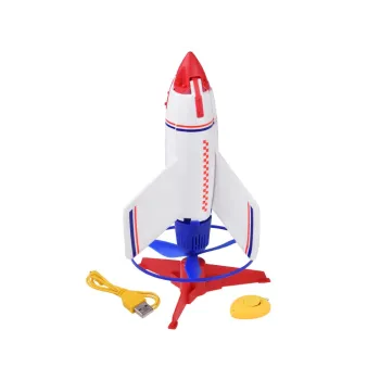 Latająca rakieta dysk prom kosmiczny ląduje ZA4330