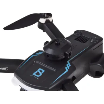 Akcesoria w zestawie z dronem RC0657, w tym kabel USB i zapasowe śmigła