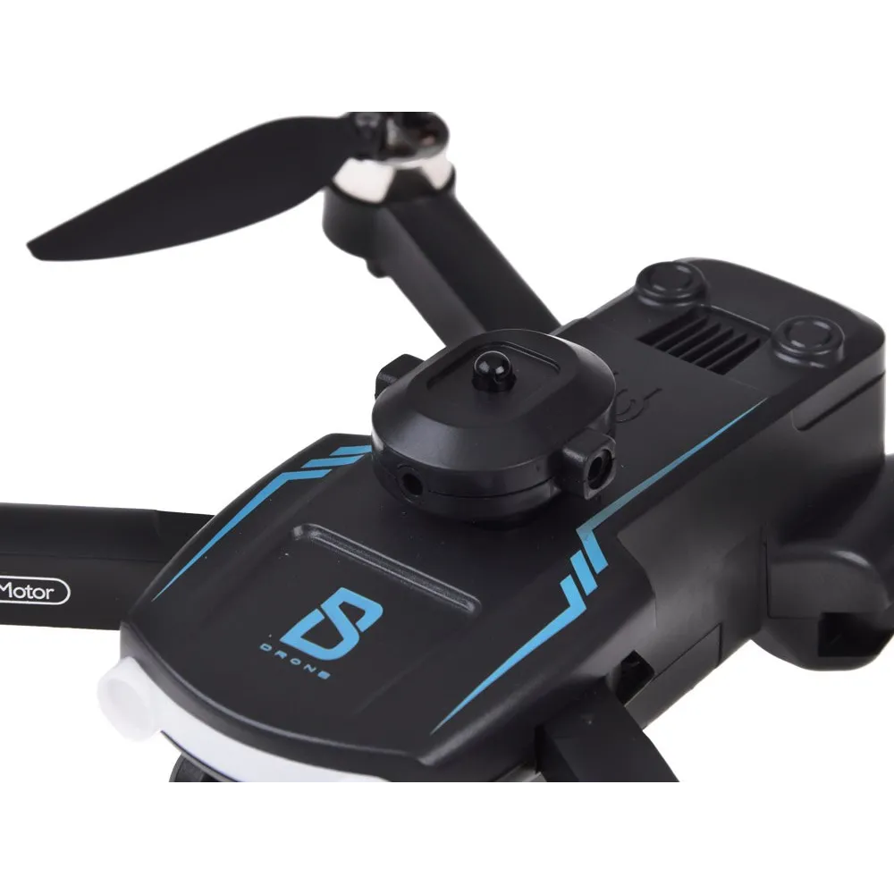 Akcesoria w zestawie z dronem RC0657, w tym kabel USB i zapasowe śmigła