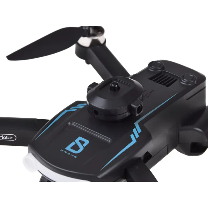 Akcesoria w zestawie z dronem RC0657, w tym kabel USB i zapasowe śmigła