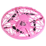 zabawka latający dysk rc0653 ro z podświetleniem led w akcji