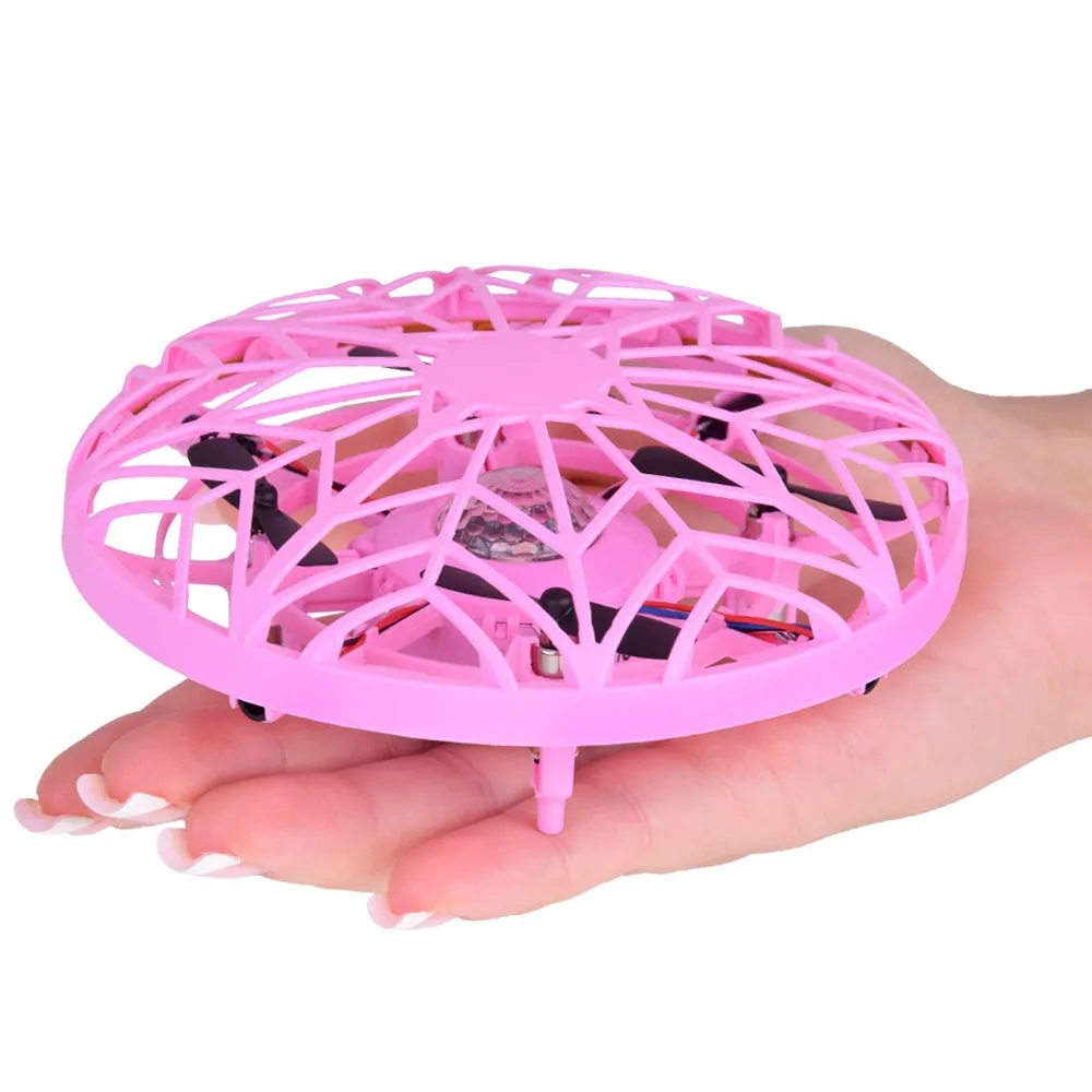 kompaktowy dron 11 cm wykonany z tworzywa sztucznego z efektem świetlnym