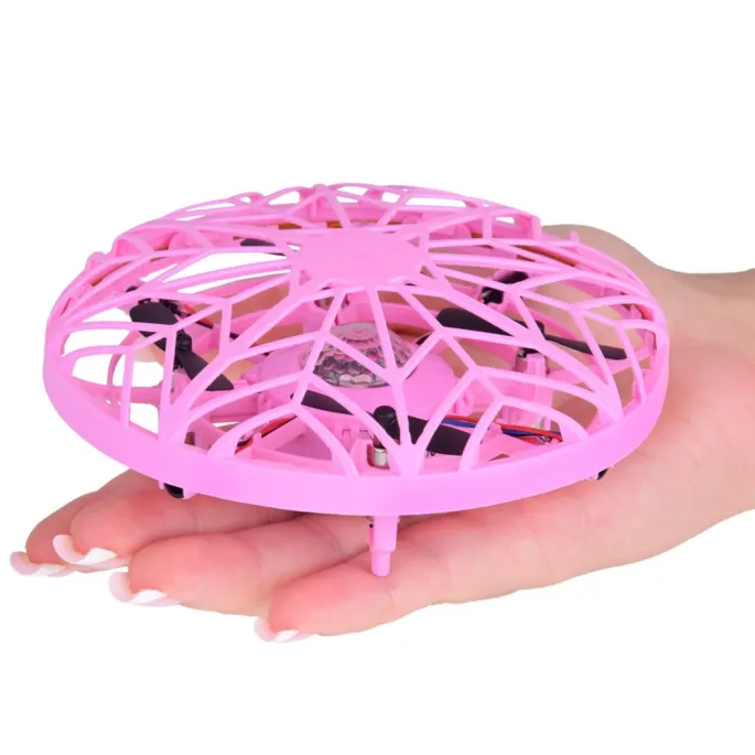 kompaktowy dron 11 cm wykonany z tworzywa sztucznego z efektem świetlnym