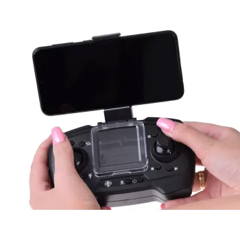 prezentacja wszystkich elementów zestawu z mini dronem rc0656