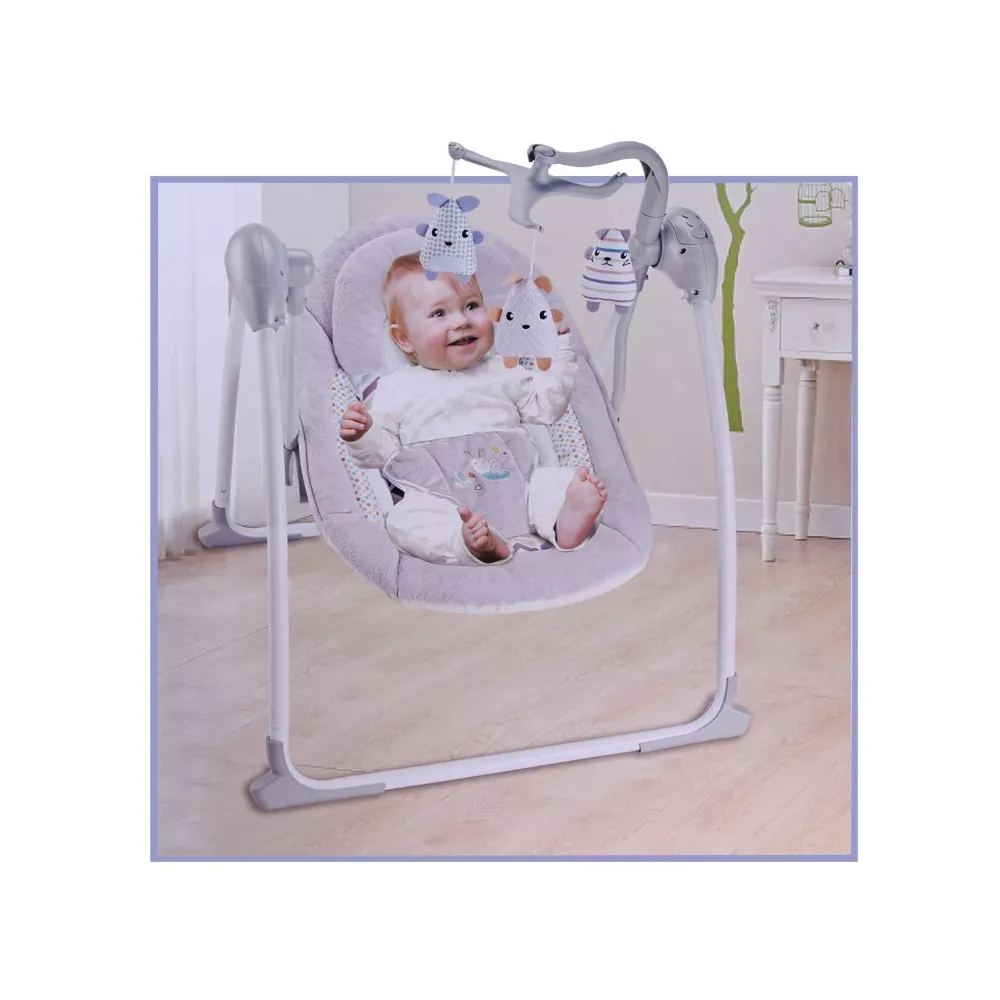 detal panelu sterowania leżaczka huśtawki