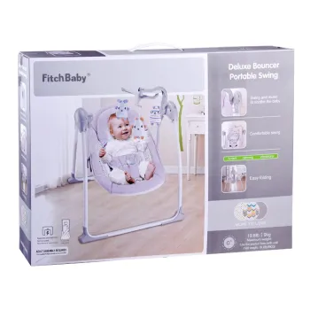 atrakcyjne opakowanie leżaczka przygotowane na prezent