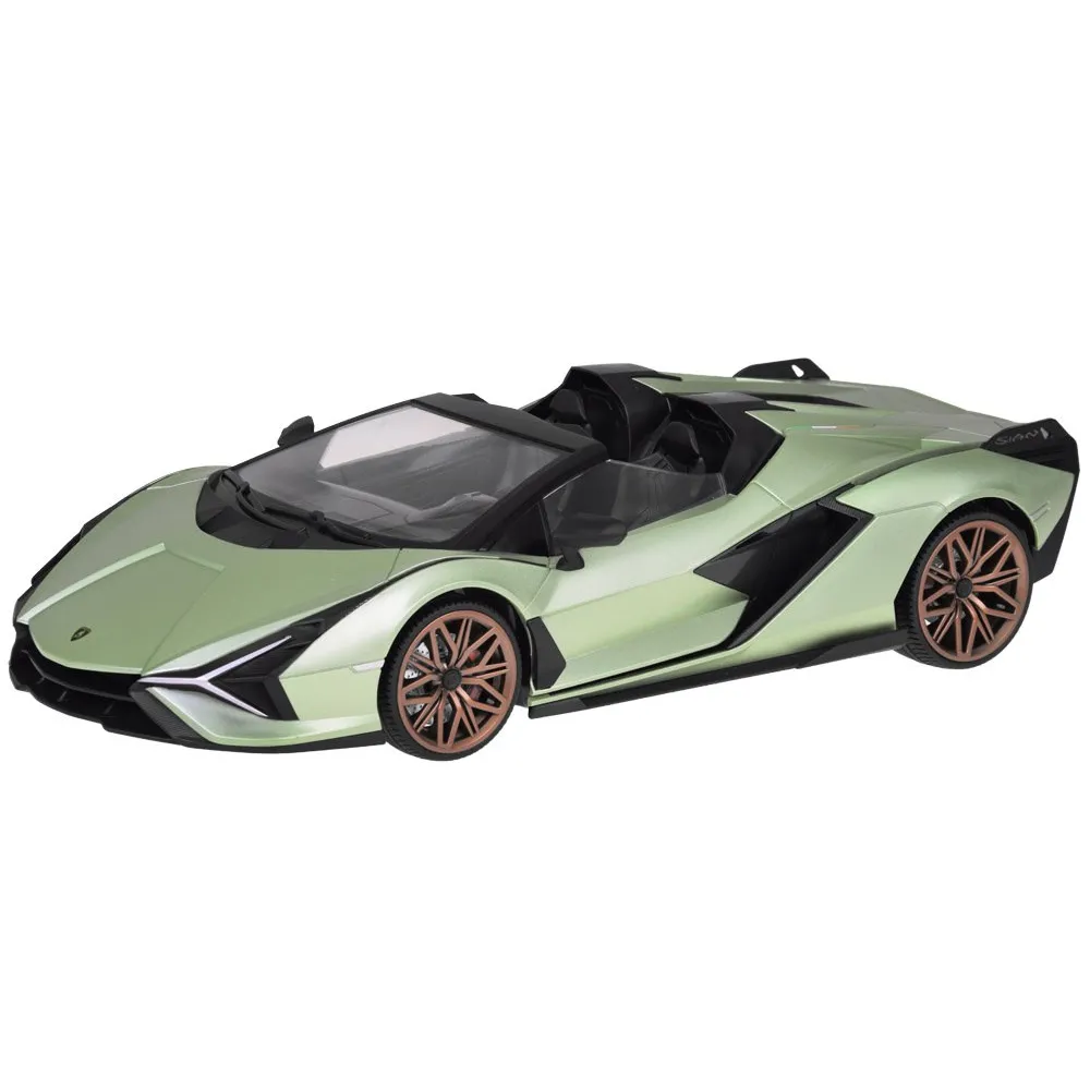 pełen zestaw rc Lamborghini Sián z autem, pilotem, akumulatorem i adapterem usb