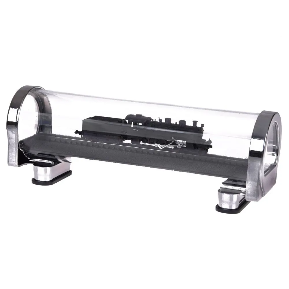 Zbliżenie na detale konstrukcji modelu lokomotywy JNR C50