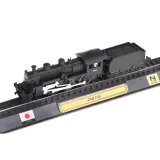 Antypoślizgowa podstawka i srebrne ramki chroniące model lokomotywy