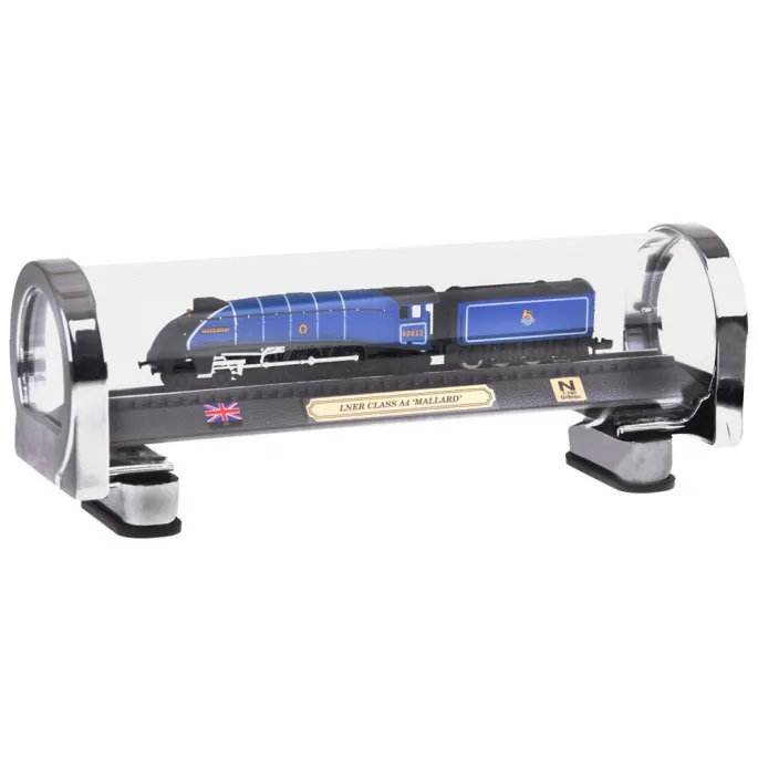 Zbliżenie na detale lokomotywy kolekcjonerskiej Mallard