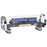 Zbliżenie na detale lokomotywy kolekcjonerskiej Mallard