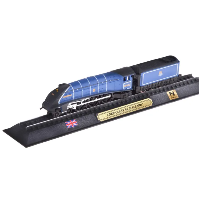 Realistyczne odwzorowanie kształtów lokomotywy Mallard