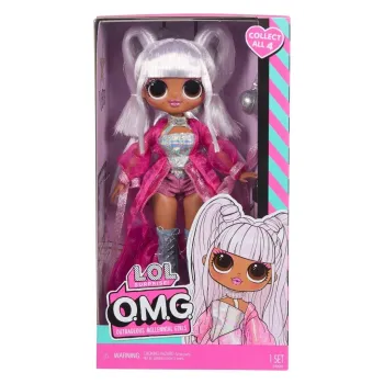 Lalka LOL Surprise OMG Entry Doll Kitty K w charakterystycznym stylu i stroju