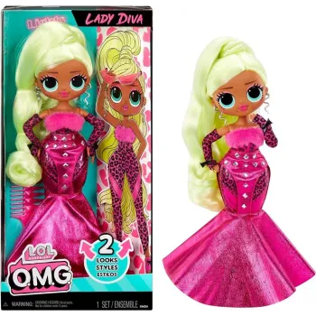 Lalka LOL Surprise OMG HoS Doll Lady Diva w efektownym, imprezowym stroju