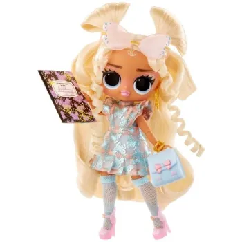 LOL Surprise Tweens Core Doll Olivia Flutter w kolorowym stroju, widok z przodu