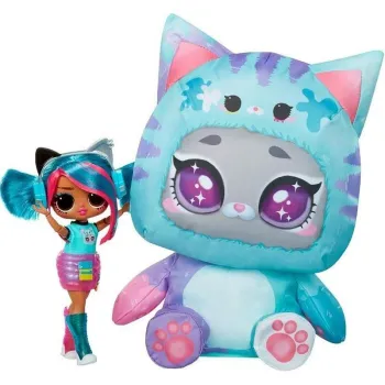 Lalka LOL Surprise Tweens Emma Emo z turkusowym kostiumem kotka i akcesoriami