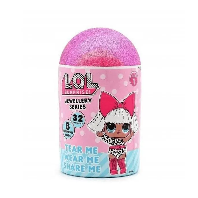 kolorowy zegarek lol surprise z wymiennymi elementami i dodatkami