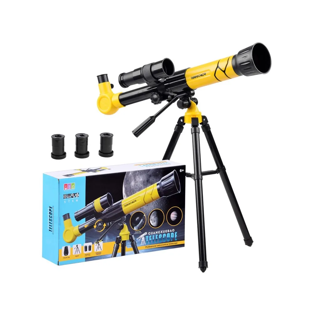 Luneta na statywie do obserwacji nieba i przyrody dla dzieci