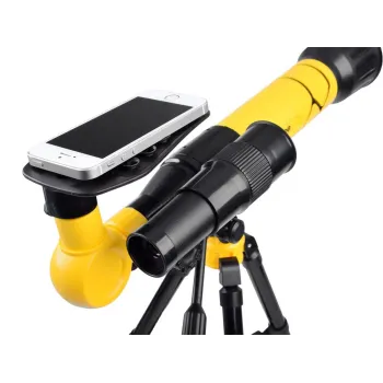 Detal szczelnego tubusu chroniącego elementy optyczne